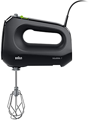Braun HM1010BK MultiMix 1 Hand Mixer, Black