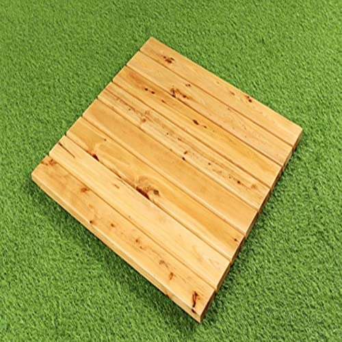 Zhaomi Robuste Duschmatte,Mehrzweck-Bambus Badematte,rutschfeste Badematte,Badematte aus Holz,Holzmatte,Verwendung für Küche,Schlafzimmer,Badezimmer,Toilette,Außendusche und Spa (90x50cm/35x20in)