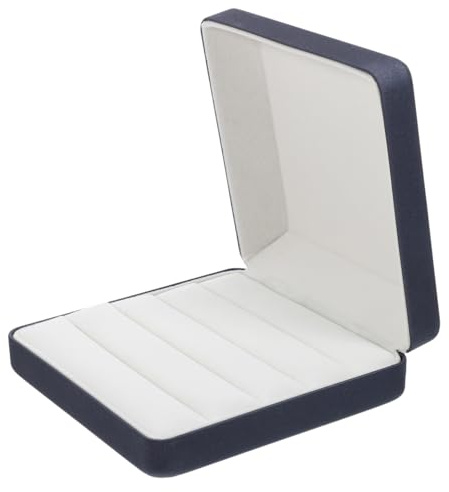 iplusmile Ring Organizer Box Klein Tragbarer Schmuckhalter Für Ringe Modernes Aufbewahrungsfach Reise Schmuckkästchen 4 Zoll Kompakt Und Leicht Für Damen Und Mädchen
