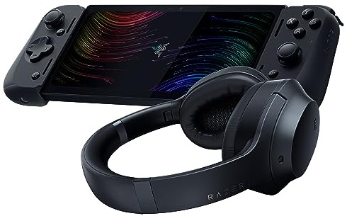Razer Edge Opus- Android-Gaming-Handheld mit Kishi V2 Pro Controller (Snapdragon G3X Gen 1, 6,8 Zoll großer AMOLED FHD+ Touchscreen mit 144 Hz, HyperSense-Haptik, Cloud-Gaming) Schwarz