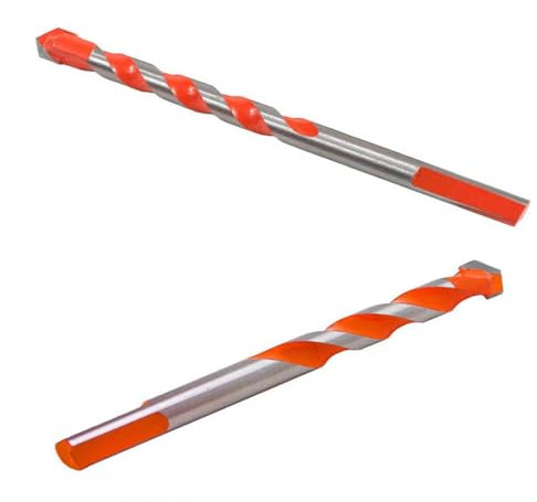 6-12 mm Triángulo roscado Acero de tungsteno Azulejo de pared Broca de perforación de hormigón Hogar Mármol Overlord Diamante Taladro eléctrico manual, 6 mm 10 piezas