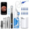 Pulisci Orecchie, VITCOCO Adult Ear Cleaner, Sistema di Irrigazione Auricolare per Adulti e Bambini, Irrigazione Auricolare con 9+1 Testine Auricolari e Bacino di Raccolta, Blu