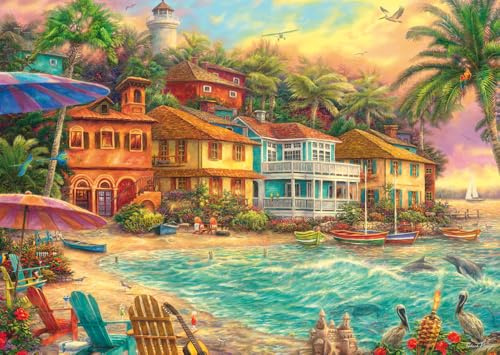 Schmidt 58555 Chuck Pinson, Inselzeit, 1000 Teile Puzzle