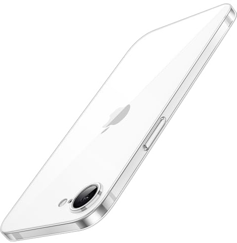 JETech Ultra Dünn Hülle für iPhone 17e/16e, Durchsichtig