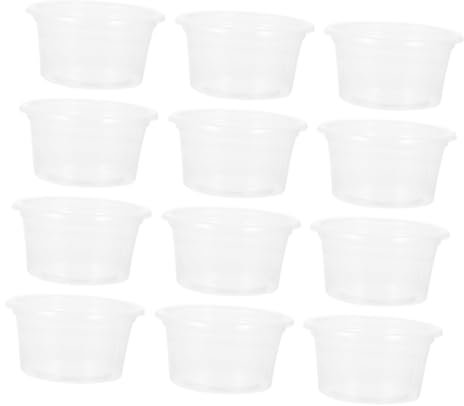 GREENADSCAPE 30 Stücke Reptilien Kunststoff Futter Und Wassernäpfe Für Gecko Und Kleine Haustiere Tank Zubehör