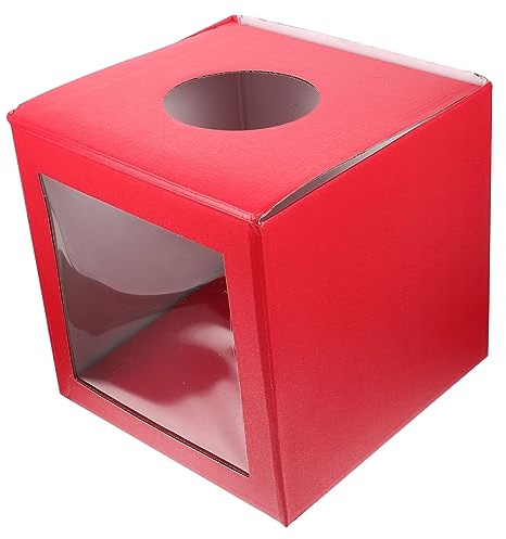 Sewroro Tombola Losbox Kubisch Multifunktional Aus Sicherem Material Für Firmenfeiern Und Partys Spendenbox Urne