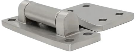 Bisagra grande de acero inoxidable for puerta de caja de equipo de maquinaria pesada eléctrica industrial, 1 unidad