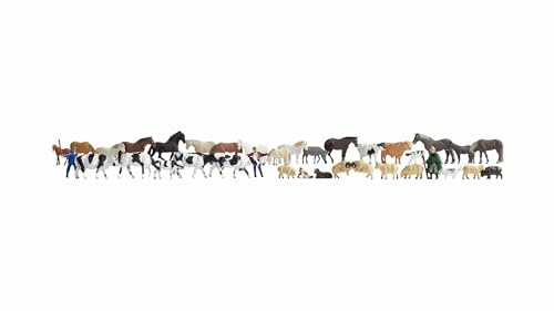 Noch H0 16049 Figuren-Set Tiere (Mega-Spar-Set)