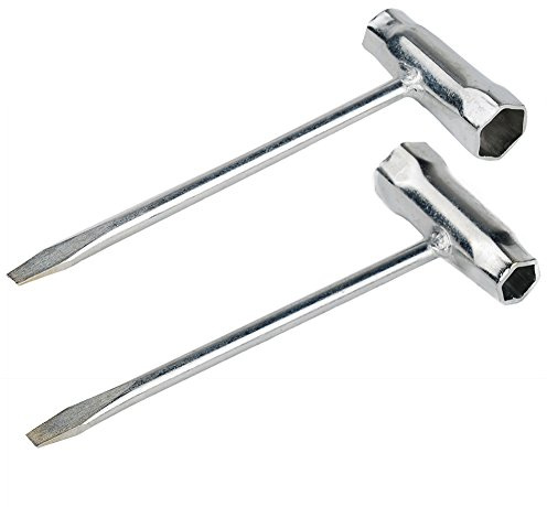 OxoxO Ersatz-Kombinationsschraubendreher und Schraubenschlüssel, Kettensäge, 13 mm x 19 mm, 2 Stück