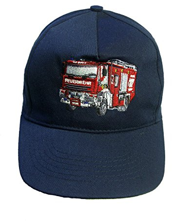 Zintgraf Jungen Baseball Kappe Feuerwehr Stickerei (dunkelblau)