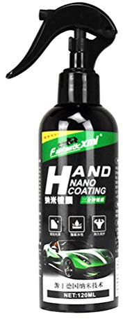 Nerplro repelente de coche revestimiento de cerámica nano vidrio plateado cristal líquido hidrofóbico revestimiento agente 120 ml