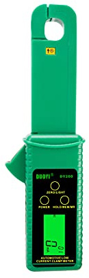 DY260 AC/DC Low Current Clamp Meter for Automotive Battery Leak Current 1mA to 60Amps Clamp Tester