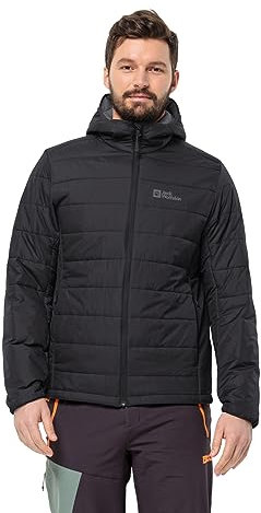 Jack Wolfskin Herren LAPAWA INS Hoody M Jacket, Black, XXL