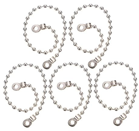 COHEALI 20piezas Hebilla De Cadena Cuentas Conector Para Cadena De Cuentas Herramientas De Para Cortinas