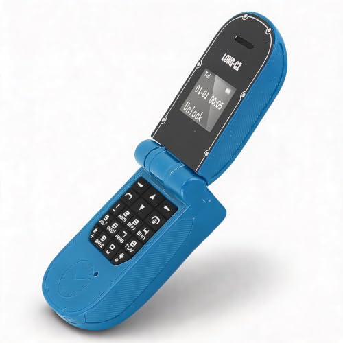 Annadue Téléphone à Clapet 4G débloqué, Petit Téléphone Portable à Rabat avec Liste Noire de Messages débloqué, Téléphone Pliable avec Faible Rayonnement pour Femmes Enceintes, Garçons