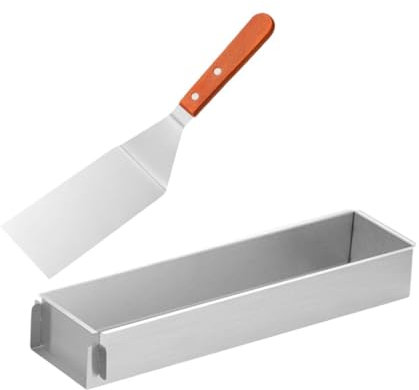 Molde para Tartas Rectangular, Molde para Tiramisú, Molde para Tarta de Queso, Lata para Pasteles para Camping, Hotel, Interior, Corto
