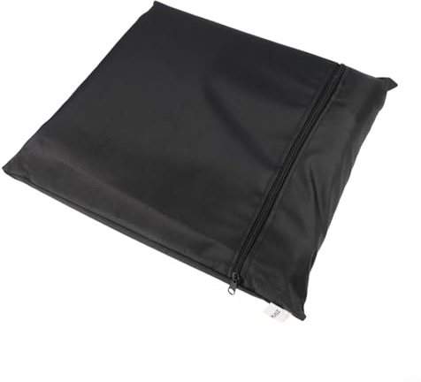 babominimer Bâche de piscine hors sol ovale avec accessoires, polyester résistant aux intempéries, protection imperméable pour piscine ovale ou rectangulaire gonflable et cadre en métal
