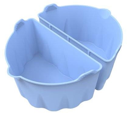 Slow Cooker Covers - For 6-7 Liter Oval Tableware | Reusable Silicone Divider Insert for Slow Cooker | For Celebration Banquet Family Gathering Party