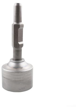 Tournevis de tige de terre 65 A pour perceuses électriques en alliage d'acier robuste pour la construction, la mise à la terre électrique, installation rapide, fonctionnement à une main, argent 20, 30