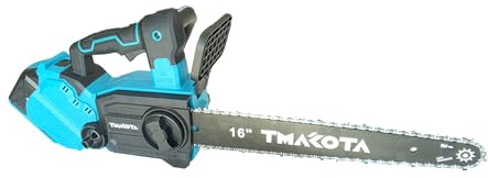 MAKOTA Motosega a Batteria Professionale 16 Pollici (40cm), Doppia Batteria 88Vf al Litio, Motore Brushless, Lubrificazione Automatica, Ideale per Potatura e Taglio Legna