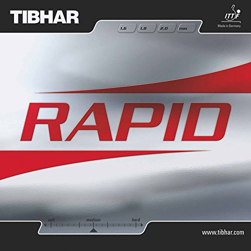 Tibhar Rivestimento Rapid, nero, 2,0 mm