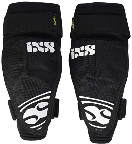 IXS Erwachsene Knee Guard Hack, Black, M, IX-PRT-3635