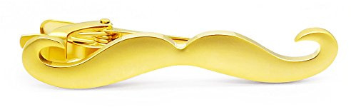 HONEY BEAR Moustache Beard Tie Clip Set 3pcs for Men Wedding Business Gift