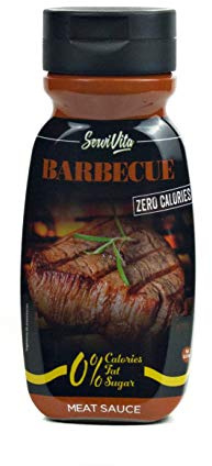 Servivita Barbecue Meat Sauce Salsa Sin CalorãAs 320 Ml 320 ml