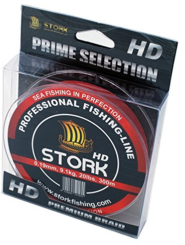 Stork HD, 4-Fach geflochtene Angelschnur 300m