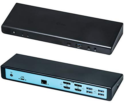 i-tec USB 3.0/USB-C 5K/2x 4K Docking Station 2x HDMI 2x Display Port 1x GLAN 5x USB-A 3.0 1x Audio/Microfono Kensington Lock 85W Power Delivery per Windows MacOS Thunderbolt 3 Compatibile