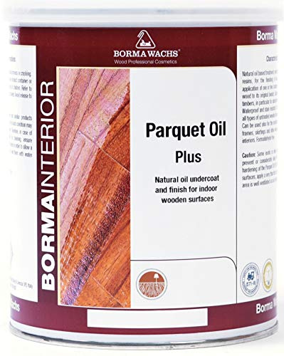 BORMA Hartwachs Parkettöl 1030 Plus 90 - Hochglänzend, 1 Liter