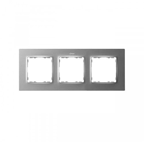 Simon 82 Concept | Marco 3 elementos aluminio SIMON 8200637-093