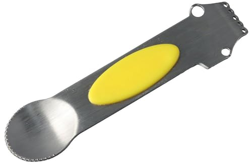 hobbyme 3-in-1 Lemon Grater Peel Stainless Steel Orange Grater Peel Citrus Zester Stainless Steel Razor-Sharp