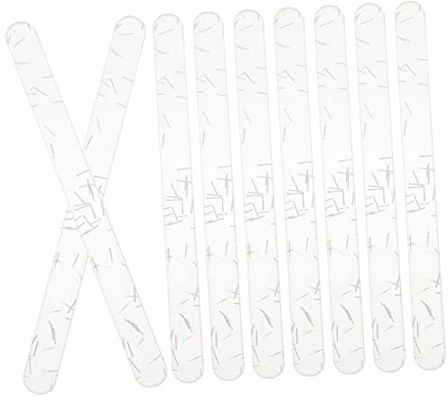 Amosfun 20 Stück Eisstäbchen Acrylstäbchen Eisherstellungswerkzeuge Zum Backen Dekorieren Kuchenzubehör Zufälliger Stil
