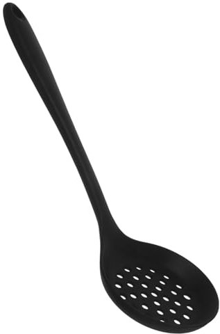 MAGICLULU Cucchiaio in Silicone Facile Da Usare Cucchiaio Da Cucina Antiaderente Mestolo Colino A Fori Grandi Riscaldabile A 400 °f Lunghezza 11 22 Pollici Strumento Casuale