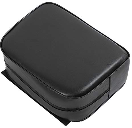 Depisuta Friseurstuhl, Friseurstuhl, PU-Leder, Verdickter Kindersitz, Bootssitz für Fahrer, Haarschneide-Styling, Beauty-SPA-Ausrüstung für den Friseursalon zu Hause (schwarz) (Black)