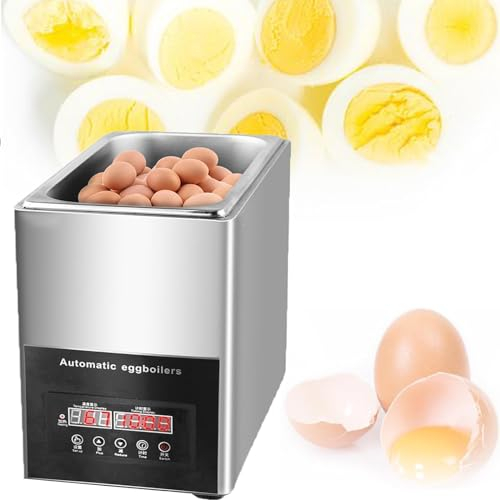 DPQYJPP Cuociuova, Cuociuova Commerciale, Cuociuova Elettrico Rapido, Cuociuova Commerciale con Sorgente Calda, 30~90 ° C per Cucina Rapida Morbida, Media, per Cucina, Dormitorio