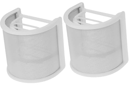 2 Pcs U Shaped Microphone Pop Filter Metal Windshield Cover | White Finish, Easy Installation, for Recording and Live Broadcast, Simple Appearance with Classic Color