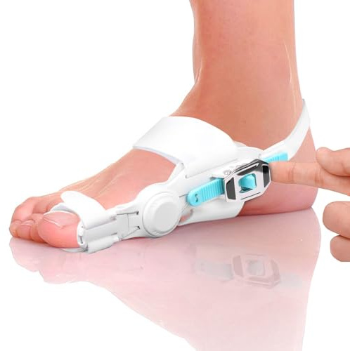 LangRay Hallux Valgus Korrektur, Zehenspreizer Hallux Valgus Schiene Verstellbare, Hammerzehen Korrektur, Bunion Corrector für Ballenzehen Korrektur Männer und Frauen für Zehen Tag und Nacht