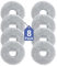 8 Panni Mocio per Dreame L10s/L10/L20/X40/L40/X50/L50 Pro Ultra, per Xiaomi X20 Pro/Max, per Ecovacs Deebot T30 Pro OMNI, T30 OMNI Robot Aspirapolvere, Panno di Ricambio Riutilizzabile e Lavabile