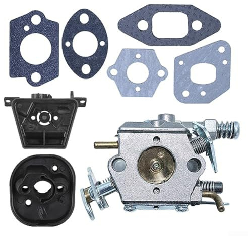 Hasaller Vergaser-Kits Kettensäge Vergaser-Kit mit Dichtung für Partner 350 351 352 370 371 390 391 401 420 Mc-Culloch Mac Cat 335 435 436 440 441 Wal-bro 33-29 WT-625 WT-625 WT-625 WT-625 WT-625