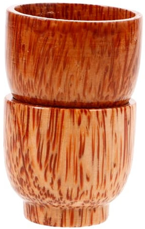 Alipis 2Pezzi Tazza da Tè Bicchiere per Vino Tazza Resistente Bevande Calde e Fredde Lavorazione con Bordi Lisci e Facili