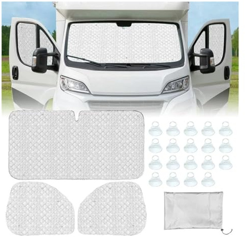 Sonnenschutz Vorhang Rollo Universal Auto Innen Thermo-Jalousien Windschutzscheibe Sonnenschutz Rollo Kit Auto Hebe Fenster Sonnenschutz Sonne Für FIAT Für Ducato