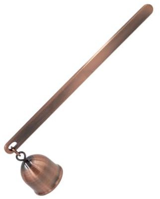 SAFIGLE Estintore per Candele in Acciaio Inox Manico Lungo Spegnicandele per Aromaterapia e Candele Profumate Grandi o Piccole