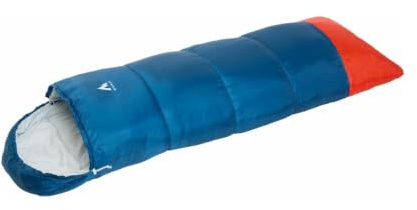 Mckinley Unisex Camp SoftNest 5 Sovsäckar, Blue Petrol/Red/Blue, 195L
