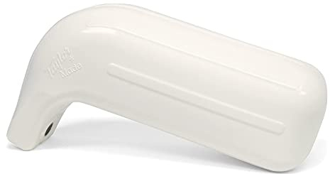 Taylor Made Square Low Freeboard Fender for Boats, 5 x 14, Football Needle Easy Inflation Valve Marine-Grade Vinyl, American Made, Protection for Gunwales, Rub Rails - 2020108232