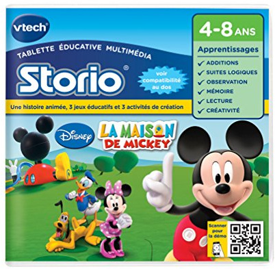 VTech – 230105 HSS – Storio 2 und Generationen folgenden – Lernspiel