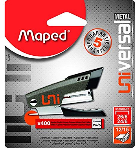 Maped Universal häftapparat Halvremsa med 400 häftklamrar MINI