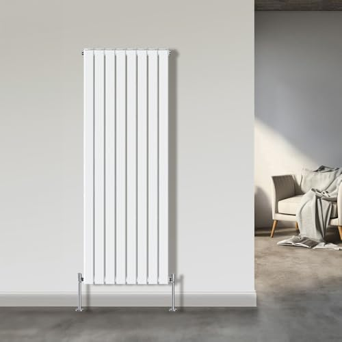 NRG 1800x544mm Vertical Radiator White Double Flat Panel Designer Radiator