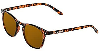 Northweek Wall Tortoise - Gafas de Sol para Hombre y Mujer, Polarizadas, Tortoise/Ámbar